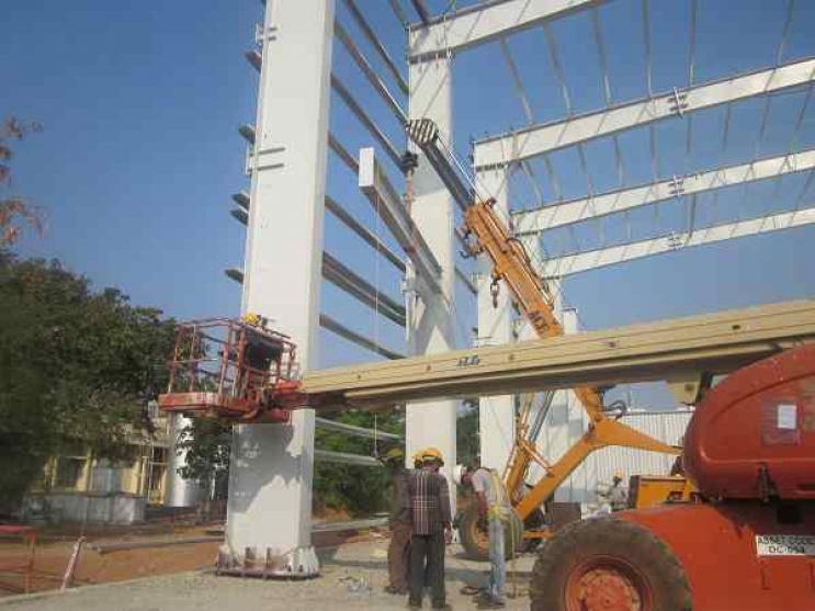 Construction of Warehouse and Office Building